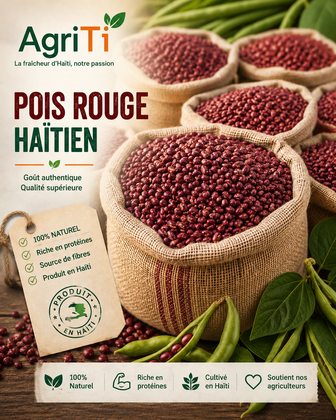Pois Rouge Haïtien